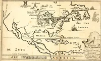 An illustration from Beschryving van Louisania, nieuwelijks ontdekt ten zuidwesten van Niew-Vrankryk, door order van den Koning (1688)