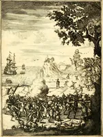 An illustration from Beschryving van Louisania, nieuwelijks ontdekt ten zuidwesten van Niew-Vrankryk, door order van den Koning (1688)