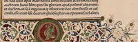 An illustration from Bessarionis Cardinalis Sabini & Patriarche Consta[n]tinopolitani capitula libri p[ri]mi aduersus calu[m]niatore[m] Plato[n]is incipiu[n]t feliciter