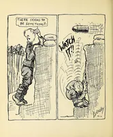 An illustration from Between shots (1919)