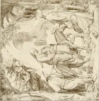 An illustration from Beuroner Kunst; eine Ausdrucksform der christlichen Mystik (1921)