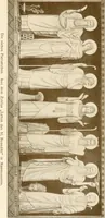 An illustration from Beuroner Kunst; eine Ausdrucksform der christlichen Mystik (1921)