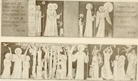 An illustration from Beuroner Kunst; eine Ausdrucksform der christlichen Mystik (1921)