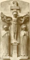 An illustration from Beuroner Kunst; eine Ausdrucksform der christlichen Mystik (1921)