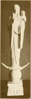 An illustration from Beuroner Kunst; eine Ausdrucksform der christlichen Mystik (1921)