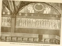 An illustration from Beuroner Kunst; eine Ausdrucksform der christlichen Mystik (1921)