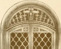 An illustration from Beuroner Kunst; eine Ausdrucksform der christlichen Mystik (1921)