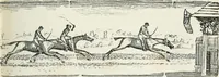An illustration from The Bewick collector. A descriptive catalogue of the works of Thomas and John Bewick; including cuts, in various states, for books and pamphlets, private gentlemen, public companies, exhibitions, races, newspapers, shop cards, invoice heads, bar bills, coal certificates, broadsides, and other miscellaneous purposes, and wood blocks. With an appendix of portraits, autographs, works of pupils, &c. &c. The whole described from the originals contained in the largest and most perfect collection ever formed, and illustrated with a hundred and twelve cuts (1866)