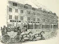Picture 47 of 93 from The Bewick collector. A descriptive catalogue of the works of Thomas and John Bewick; including cuts, in various states, for books and pamphlets, private gentlemen, public companies, exhibitions, races, newspapers, shop cards, invoice heads, bar bills, coal certificates, broadsides, and other miscellaneous purposes, and wood blocks. With an appendix of portraits, autographs, works of pupils, &c. &c. The whole described from the originals contained in the largest and most perfect collection ever formed, and illustrated with a hundred and twelve cuts (1866), leaf 409