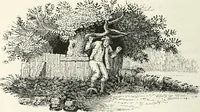 An illustration from The Bewick collector. A descriptive catalogue of the works of Thomas and John Bewick; including cuts, in various states, for books and pamphlets, private gentlemen, public companies, exhibitions, races, newspapers, shop cards, invoice heads, bar bills, coal certificates, broadsides, and other miscellaneous purposes, and wood blocks. With an appendix of portraits, autographs, works of pupils, &c. &c. The whole described from the originals contained in the largest and most perfect collection ever formed, and illustrated with a hundred and twelve cuts (1866)