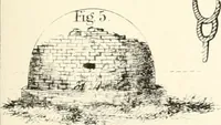 An illustration from The Bhilsa topes; or, Buddhist monuments of central India: (1854)