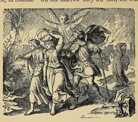 An illustration from [Bible history : history of the Old Testament (1893)