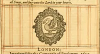 An illustration from The Bible : that is the Holy Scriptures conteined in the Old and New Testament ; translated according to the Ebrew and Greeke, and conferred with the best translations in divers languages .. (1615)
