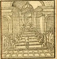 An illustration from The Bible : that is the Holy Scriptures conteined in the Old and New Testament ; translated according to the Ebrew and Greeke, and conferred with the best translations in divers languages .. (1615)