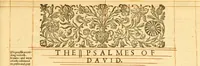An illustration from The Bible : that is the Holy Scriptures conteined in the Old and New Testament ; translated according to the Ebrew and Greeke, and conferred with the best translations in divers languages .. (1615)