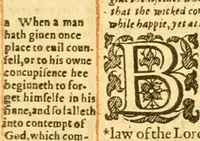 An illustration from The Bible : that is the Holy Scriptures conteined in the Old and New Testament ; translated according to the Ebrew and Greeke, and conferred with the best translations in divers languages .. (1615)