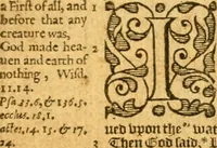 An illustration from The Bible : that is, the Holy scriptures contained in the Old and New Testament (1579)