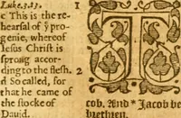 Picture 29 of 50 from The Bible : that is, the Holy scriptures contained in the Old and New Testament (1579), leaf 990