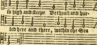 An illustration from The Bible: translated according to the Ebrew and Greeke, and conferred with the best translation in divers languages. With most profitable annotations upon all the hard places, and other things of great importance, as may appeare in the epistle the reader. And also a most profitable concordance for the ready finding out of anything in the same conteined (1611)