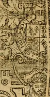 An illustration from The Bible : translated according to the Ebrew and Greeke, and conferred with the best translations in divers languages .. (1594)
