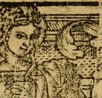 An illustration from The Bible : translated according to the Ebrew and Greeke, and conferred with the best translations in divers languages .. (1594)