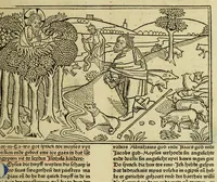An illustration from [Biblia Germanica]