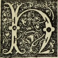 An illustration from Biblia pauperum, conteynynge thirty and eight wodecuttes illustrating the liif, parablis, and miraclis offe oure blessid Lord & Saviour Jhesus Crist, with the proper descrypciouns therof extracted fro the originall texte offe Iohn Wiclif.. (1885)