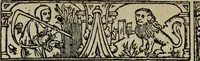 Picture 164 of 179 from Biblia pauperum, conteynynge thirty and eight wodecuttes illustrating the liif, parablis, and miraclis offe oure blessid Lord & Saviour Jhesus Crist, with the proper descrypciouns therof extracted fro the originall texte offe Iohn Wiclif.. (1885), leaf 157