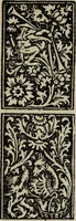 Picture 174 of 179 from Biblia pauperum, conteynynge thirty and eight wodecuttes illustrating the liif, parablis, and miraclis offe oure blessid Lord & Saviour Jhesus Crist, with the proper descrypciouns therof extracted fro the originall texte offe Iohn Wiclif.. (1885), leaf 165
