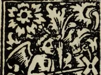Picture 177 of 179 from Biblia pauperum, conteynynge thirty and eight wodecuttes illustrating the liif, parablis, and miraclis offe oure blessid Lord & Saviour Jhesus Crist, with the proper descrypciouns therof extracted fro the originall texte offe Iohn Wiclif.. (1885), leaf 165