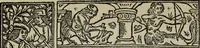 Picture 19 of 179 from Biblia pauperum, conteynynge thirty and eight wodecuttes illustrating the liif, parablis, and miraclis offe oure blessid Lord & Saviour Jhesus Crist, with the proper descrypciouns therof extracted fro the originall texte offe Iohn Wiclif.. (1885), leaf 25