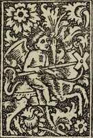 Picture 26 of 179 from Biblia pauperum, conteynynge thirty and eight wodecuttes illustrating the liif, parablis, and miraclis offe oure blessid Lord & Saviour Jhesus Crist, with the proper descrypciouns therof extracted fro the originall texte offe Iohn Wiclif.. (1885), leaf 29