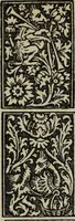 Picture 58 of 179 from Biblia pauperum, conteynynge thirty and eight wodecuttes illustrating the liif, parablis, and miraclis offe oure blessid Lord & Saviour Jhesus Crist, with the proper descrypciouns therof extracted fro the originall texte offe Iohn Wiclif.. (1885), leaf 61