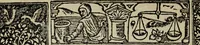 Picture 69 of 179 from Biblia pauperum, conteynynge thirty and eight wodecuttes illustrating the liif, parablis, and miraclis offe oure blessid Lord & Saviour Jhesus Crist, with the proper descrypciouns therof extracted fro the originall texte offe Iohn Wiclif.. (1885), leaf 69