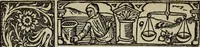 Picture 91 of 179 from Biblia pauperum, conteynynge thirty and eight wodecuttes illustrating the liif, parablis, and miraclis offe oure blessid Lord & Saviour Jhesus Crist, with the proper descrypciouns therof extracted fro the originall texte offe Iohn Wiclif.. (1885), leaf 89