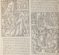 Picture 46 of 68 from Biblia pictvris illvstrata : breves in eadem annotationes, ex doctiss. interpretationibus, & Hebraeorum commentariis : interpretatio nominum Hebraicorum : index epistolarum & euangeliorum totius anni. (1540), leaf 1018