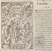 Picture 53 of 68 from Biblia pictvris illvstrata : breves in eadem annotationes, ex doctiss. interpretationibus, & Hebraeorum commentariis : interpretatio nominum Hebraicorum : index epistolarum & euangeliorum totius anni. (1540), leaf 1044