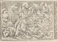 Picture 11 of 68 from Biblia pictvris illvstrata : breves in eadem annotationes, ex doctiss. interpretationibus, & Hebraeorum commentariis : interpretatio nominum Hebraicorum : index epistolarum & euangeliorum totius anni. (1540), leaf 121