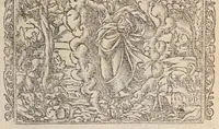 An illustration from Biblia pictvris illvstrata : breves in eadem annotationes, ex doctiss. interpretationibus, & Hebraeorum commentariis : interpretatio nominum Hebraicorum : index epistolarum & euangeliorum totius anni. (1540)