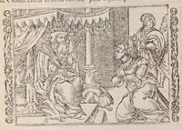 Picture 28 of 68 from Biblia pictvris illvstrata : breves in eadem annotationes, ex doctiss. interpretationibus, & Hebraeorum commentariis : interpretatio nominum Hebraicorum : index epistolarum & euangeliorum totius anni. (1540), leaf 522