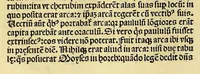 An illustration from Biblia sacra utriusq[ue] Testme[n]ti: : dilige[n]ter recognita [et] emendata, no[n] paucis locis: quae corrupta era[n]t:+ collatio[n]e hebraico[rum] voluminu[m] restitutis. Item in fronte libri ex Athanasio fragmentum de libris utriusq[ue] Testamenti (1523)