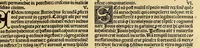 An illustration from Biblia sacra utriusq[ue] Testme[n]ti: : dilige[n]ter recognita [et] emendata, no[n] paucis locis: quae corrupta era[n]t:+ collatio[n]e hebraico[rum] voluminu[m] restitutis. Item in fronte libri ex Athanasio fragmentum de libris utriusq[ue] Testamenti (1523)