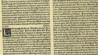 An illustration from Biblia sacra utriusq[ue] Testme[n]ti: : dilige[n]ter recognita [et] emendata, no[n] paucis locis: quae corrupta era[n]t:+ collatio[n]e hebraico[rum] voluminu[m] restitutis. Item in fronte libri ex Athanasio fragmentum de libris utriusq[ue] Testamenti (1523)