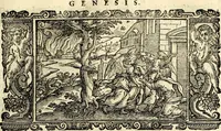 Picture 14 of 258 from Biblia Sacra Vulgatae Editionis : Sixti V, Pont. Max. ivssv recognita atque edita (1669), leaf 34
