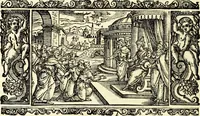 An illustration from Biblia Sacra Vulgatae Editionis : Sixti V, Pont. Max. ivssv recognita atque edita (1669)