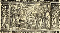 An illustration from Biblia Sacra Vulgatae Editionis : Sixti V, Pont. Max. ivssv recognita atque edita (1669)