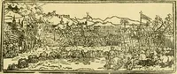 An illustration from Bibliografía de la lengua valenciana : o sea catálogo razonado por orden alfabético de autores de los libros, folletos, obras dramáticas, periódicos, coloquios, coplas, chistes, discursos, romances, alocuciones, cantares, gozes, etc., que escritos en lengua valenciana y bilingüe, han visto la luz pública desde el establecimiento de la imprenta en España hasta nuestros días (1915)