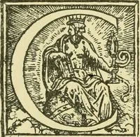 An illustration from Bibliografía de la lengua valenciana : o sea catálogo razonado por orden alfabético de autores de los libros, folletos, obras dramáticas, periódicos, coloquios, coplas, chistes, discursos, romances, alocuciones, cantares, gozes, etc., que escritos en lengua valenciana y bilingüe, han visto la luz pública desde el establecimiento de la imprenta en España hasta nuestros días (1915)
