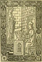 An illustration from Bibliografía de la lengua valenciana : o sea catálogo razonado por orden alfabético de autores de los libros, folletos, obras dramáticas, periódicos, coloquios, coplas, chistes, discursos, romances, alocuciones, cantares, gozes, etc., que escritos en lengua valenciana y bilingüe, han visto la luz pública desde el establecimiento de la imprenta en España hasta nuestros días (1915)