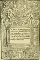 An illustration from Bibliografía de la lengua valenciana : o sea catálogo razonado por orden alfabético de autores de los libros, folletos, obras dramáticas, periódicos, coloquios, coplas, chistes, discursos, romances, alocuciones, cantares, gozes, etc., que escritos en lengua valenciana y bilingüe, han visto la luz pública desde el establecimiento de la imprenta en España hasta nuestros días (1915)